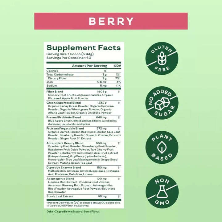 🍃 Bloom Nutrition Green Superfood - suplemento🌿🥤