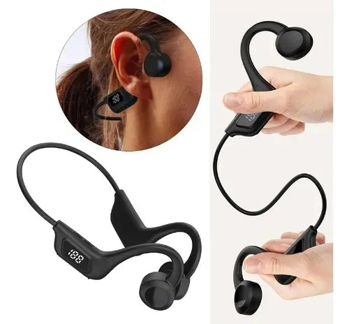 AUDIFONOS AURICULARES DE CONDUCCIÓN ÓSEA S9 ✅ 50% DESCUENTO
