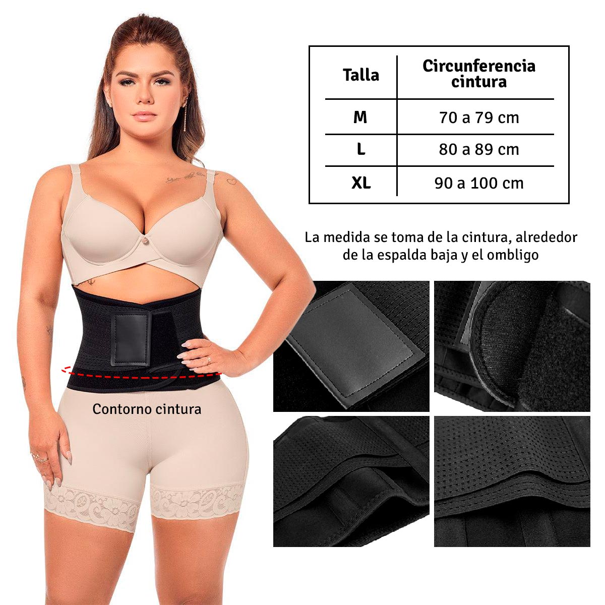 Cinturilla Avispa Doble Compresion Mr™