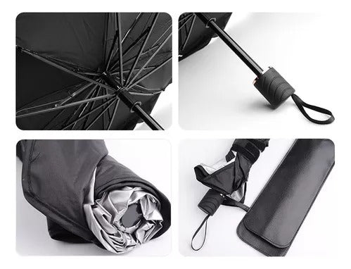 PARASOL PARA CARRO TIPO SOMBRILLA DE TITANIO 30% DE DESCUENTO