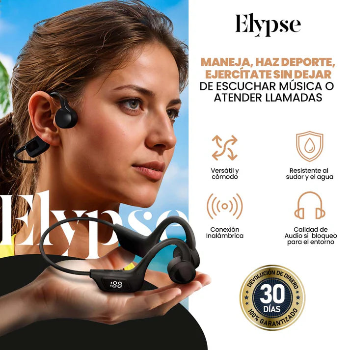 AUDIFONOS AURICULARES DE CONDUCCIÓN ÓSEA S9 ✅ 50% DESCUENTO