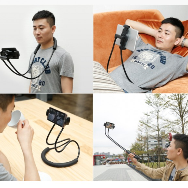 Soporte manos libres cuello para celular 30% de descuento