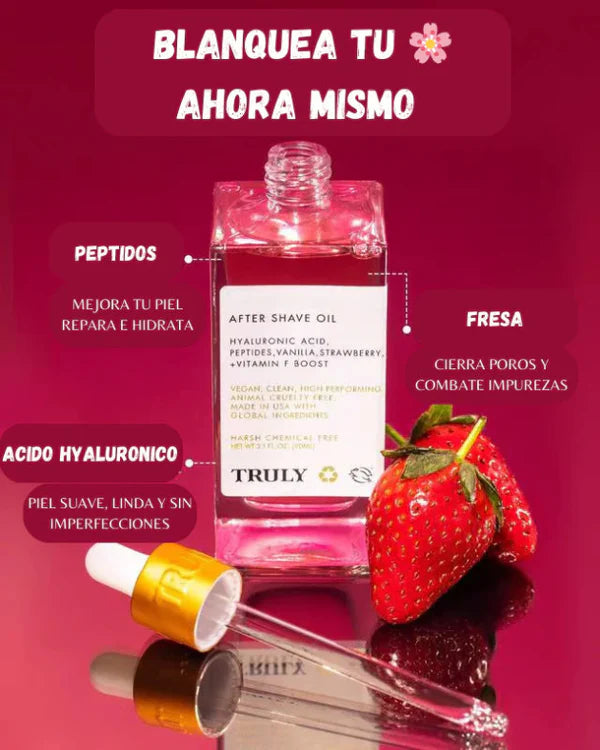 OFERTA X2 TRULY Aceite para después de afeitar, Aclara, Hidrata y Suaviza tus Zonas Íntimas. 🌸