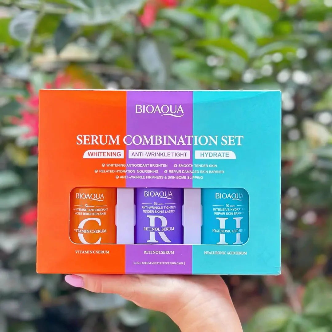 Kit x3 Esencial de Serums Bioaqua