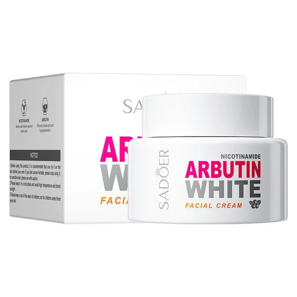 ¡Oferta especial! LLEVA 2 Cremas Aclarantes ARBUTIN WHITE – Ilumina y Unifica tu Piel