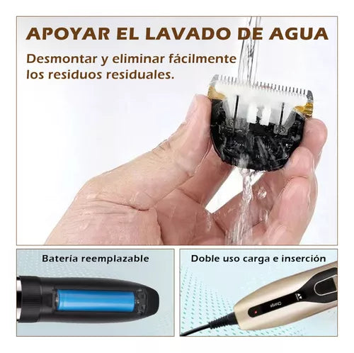 KIT MÁQUINA DE MASCOTA PROFESIONAL