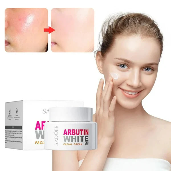 ¡Oferta especial! LLEVA 2 Cremas Aclarantes ARBUTIN WHITE – Ilumina y Unifica tu Piel