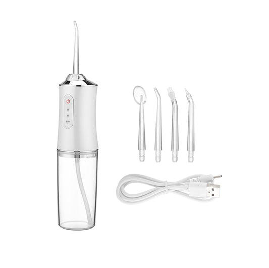 Irrigador Bucal Portatil Limpieza Dental 4 boquillas