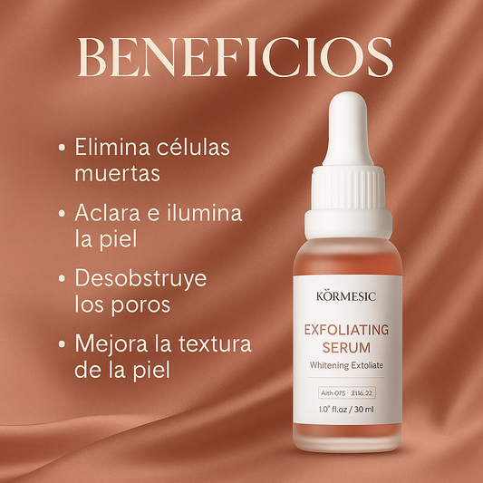 Serum Exfoliante Blanqueador Kormesic- Uso nocturno