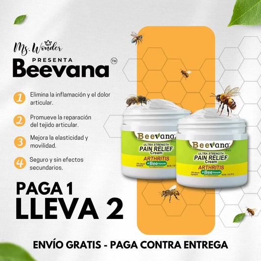 Beevana Crema para Dolores Y Articulaciones 2x1