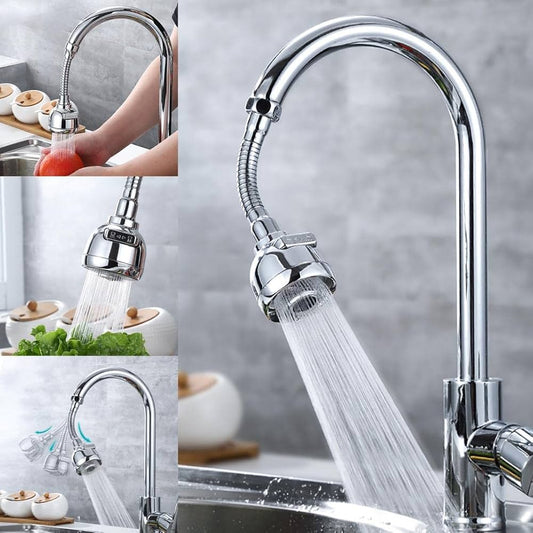 Llave de agua para lavaplatos 360° de rotación