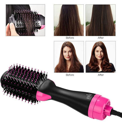ONE STEP® Cepillo 3 en 1: Seca, Alisa y Da Volumen en Minutos 💁‍♀️✨- 40% DE DESCUENTO