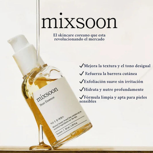 MIXSOON Bean Essence - Exfoliación suave y piel radiante sin irritación