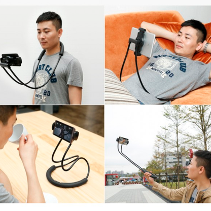 Soporte  manos libres cuello para celular 30% de descuento