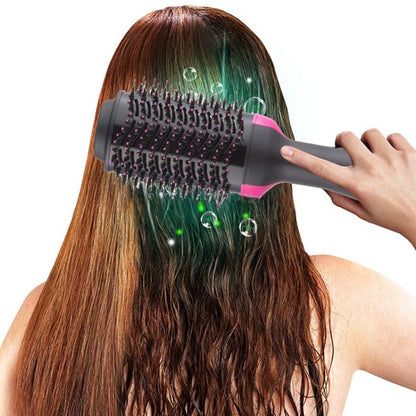 ONE STEP® Cepillo 3 en 1: Seca, Alisa y Da Volumen en Minutos 💁‍♀️✨- 40% DE DESCUENTO