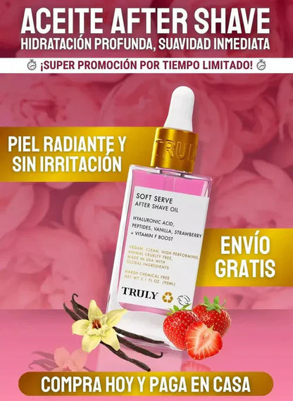 OFERTA X2 TRULY Aceite para después de afeitar, Aclara, Hidrata y Suaviza tus Zonas Íntimas. 🌸